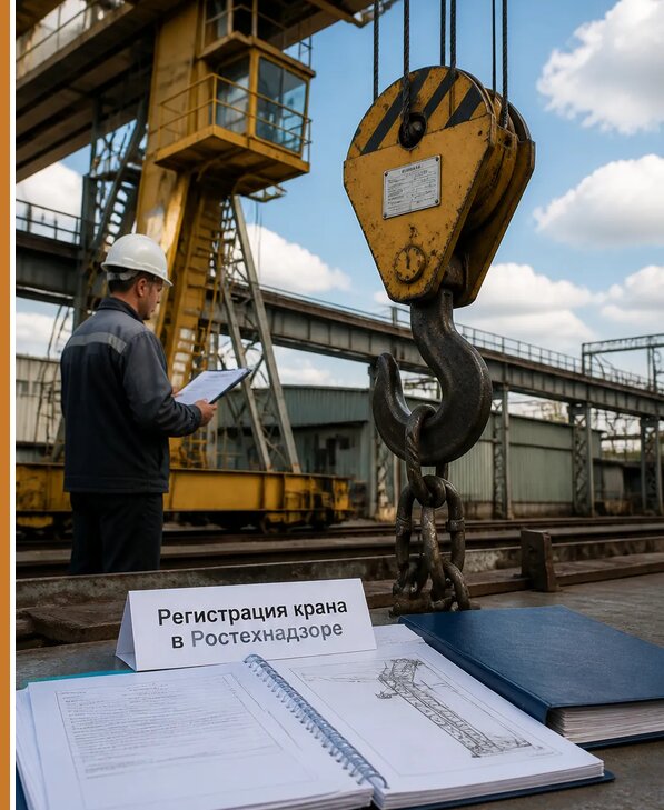 Регистрация крана в Ростехнадзоре в Салавате от 16004 р. | Авеста ОТиПБ